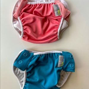 Reusable swim diaper